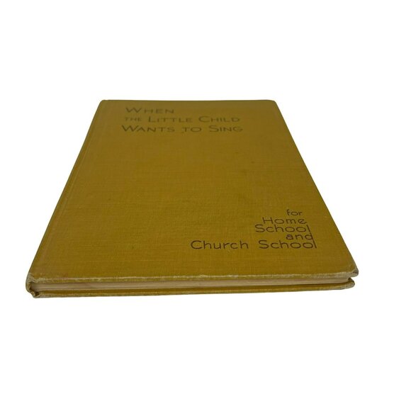 When the Little Child Wants to Sing Hymnal Music Book - Picture 8 of 11
